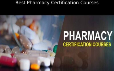 Best Pharmacy Certification Courses